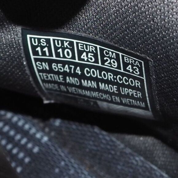 Skechers Delson Classic Fit Air Cooled Comfort Sneakers Grey Black 65474 Men 11 - Picture 10 of 11